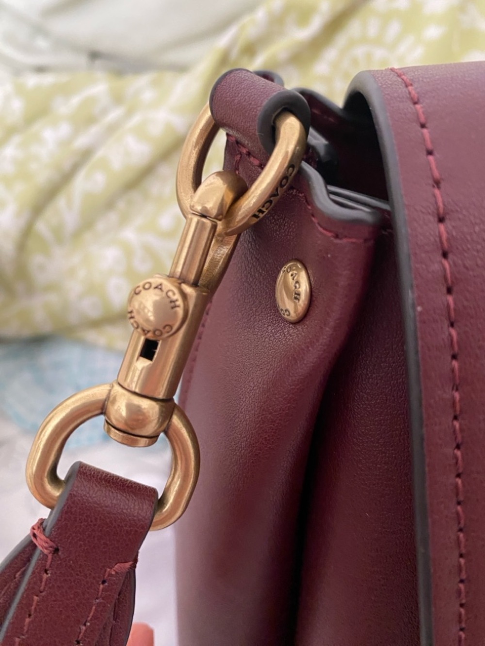 Coach Slouchy Rogue Top Handle Bag - Picture 2 of 7